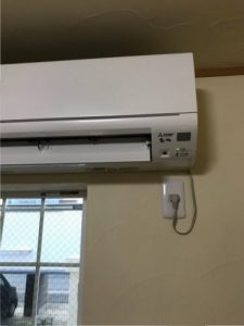 明石市でエアコン取り付けの施工事例