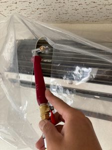 姫路市エアコンクリーニングの施工事例