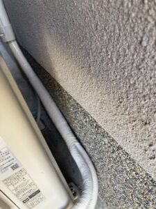 エアコン取付は綺麗な方が良いの施工事例